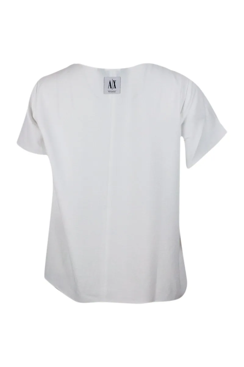 Armani Exchange Short-Sleeved Crewneck T-Shirt