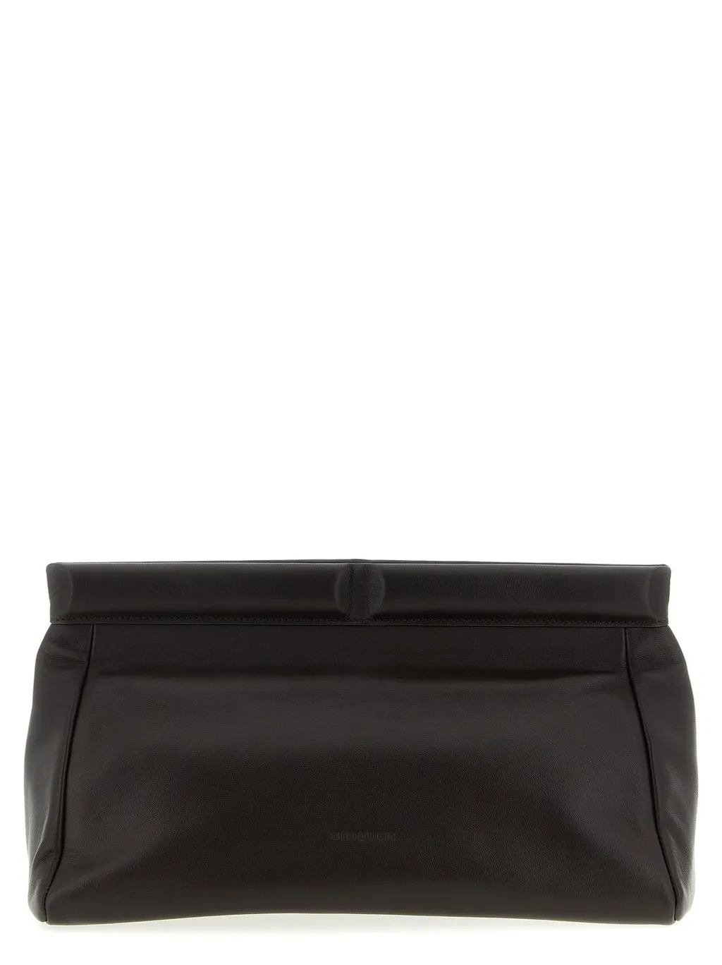 Armarium Eloisa Logo Embossed Clutch Bag