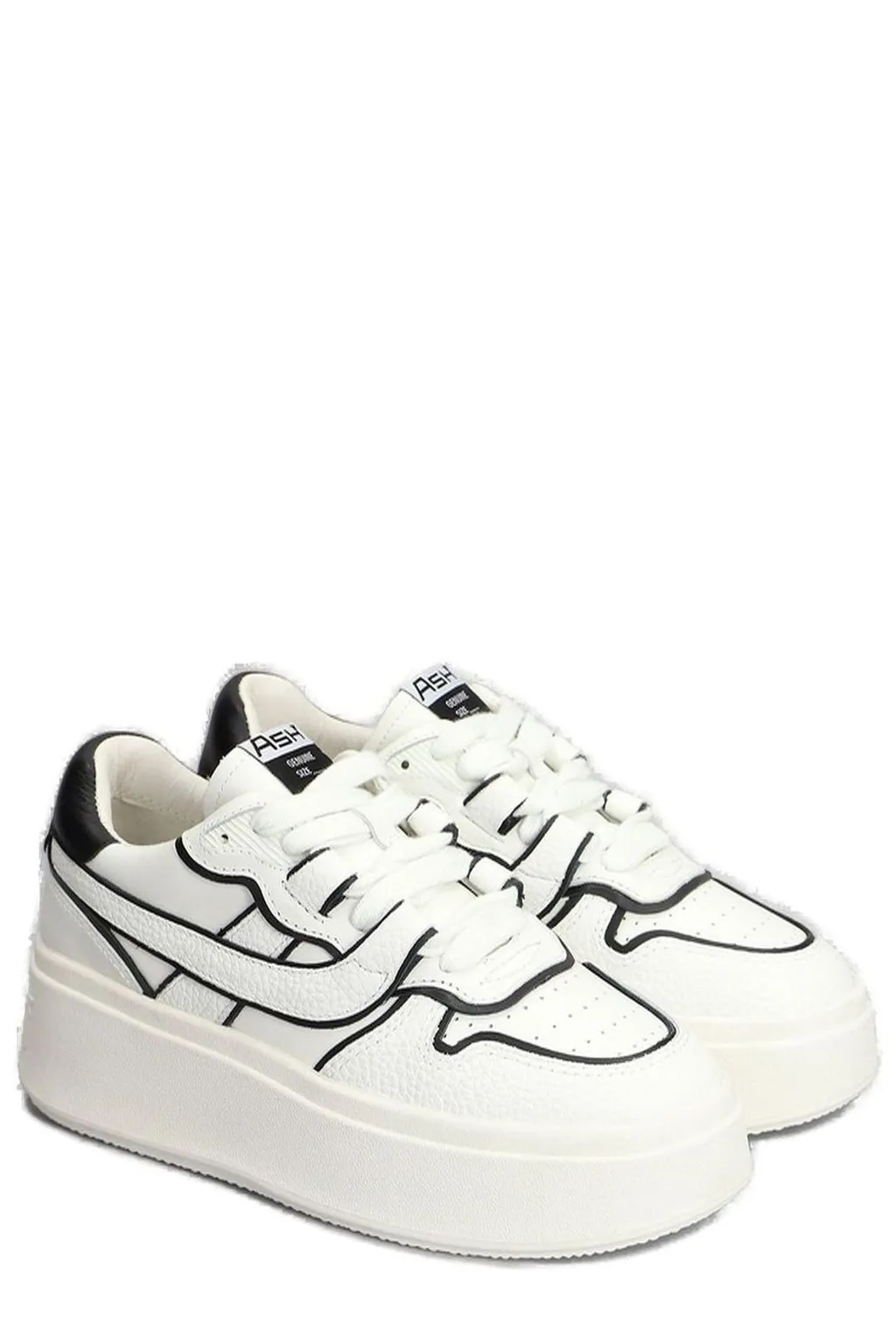 Ash Match Lace-Up Sneakers