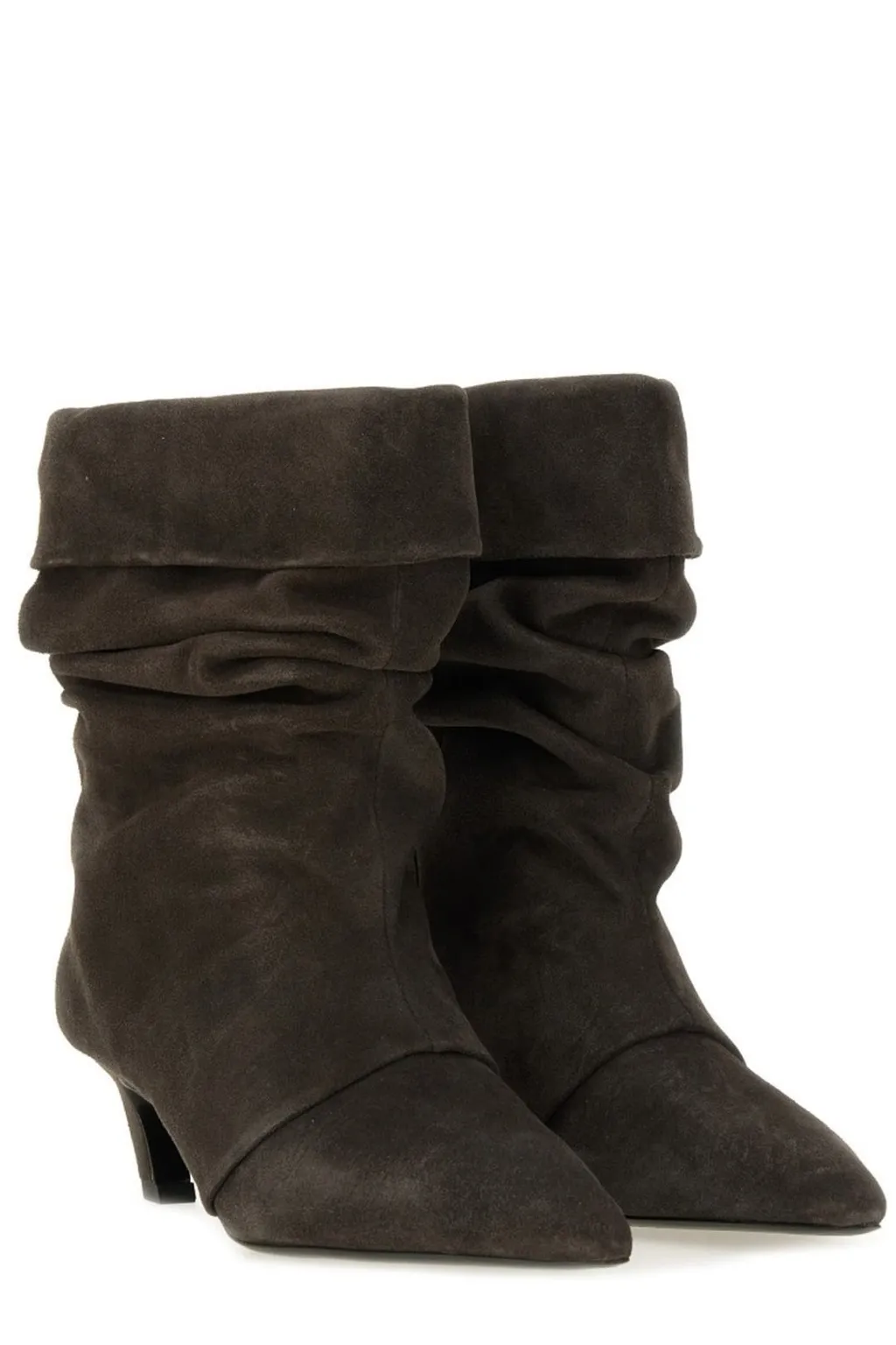 Ash Pointed-Toe Ankle Boots