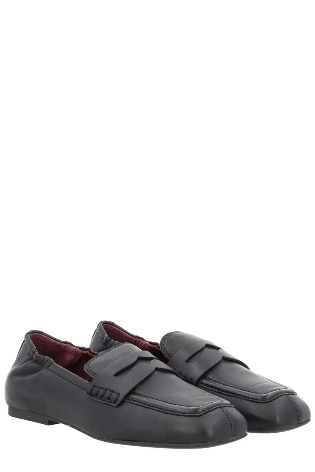 Ash Square Toe Flat Shoes