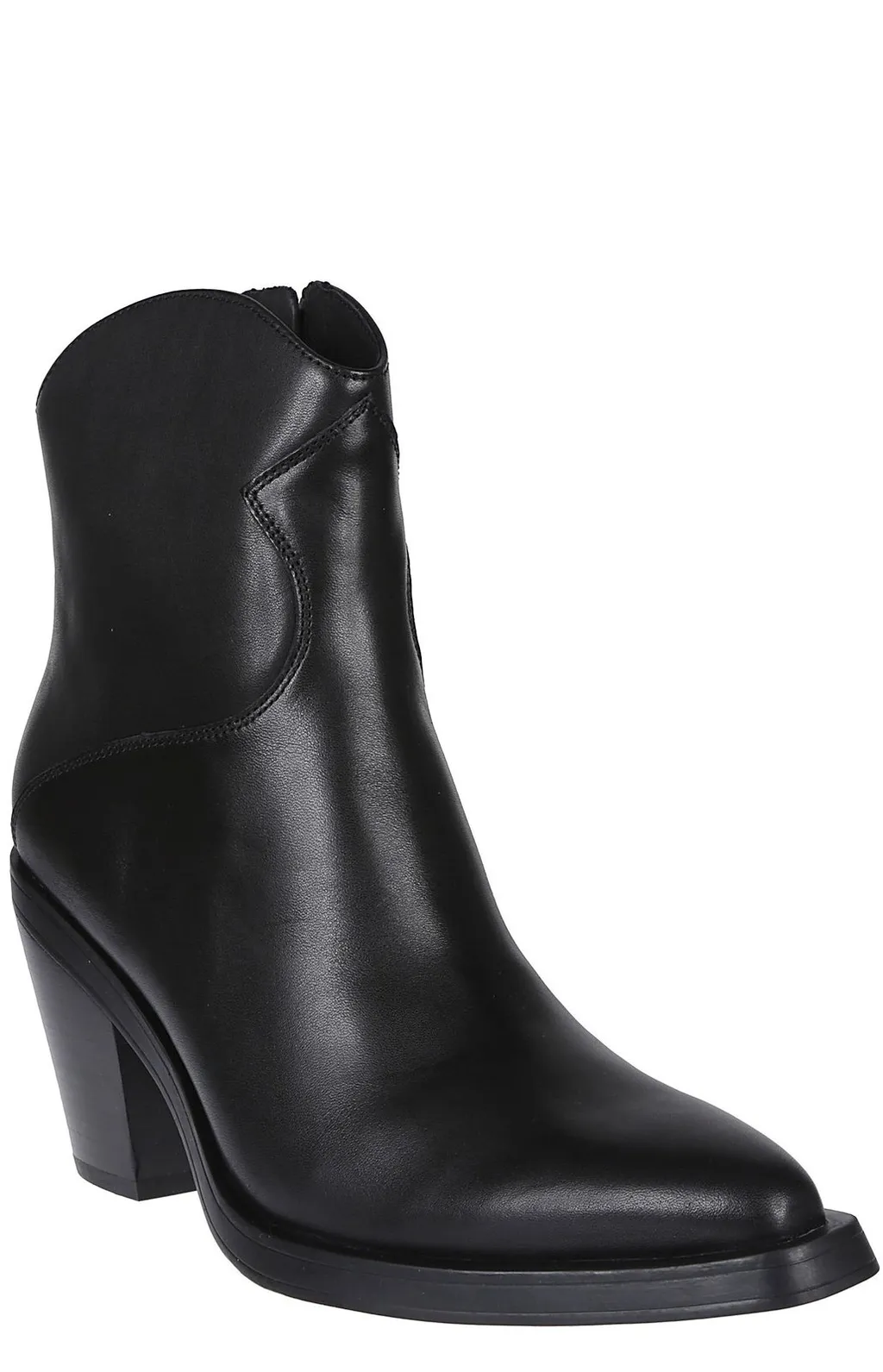 Ash Judy Pointed-Toe Zipped Boots