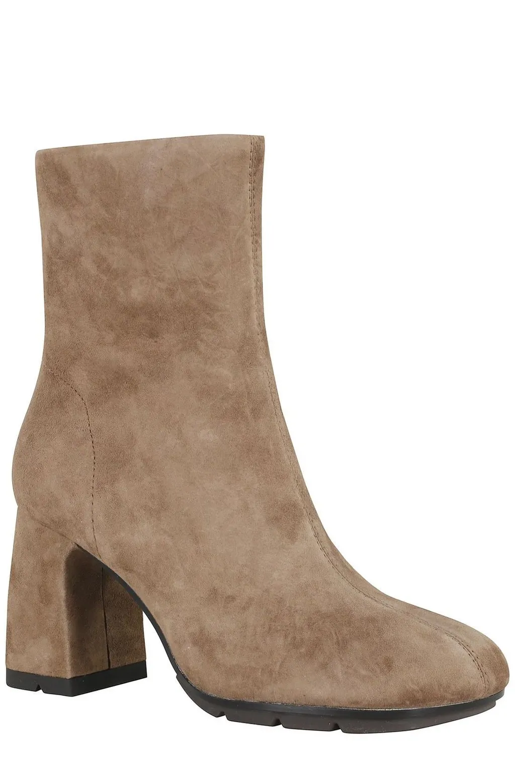 Ash Eclat Square Toe High Heel Boots