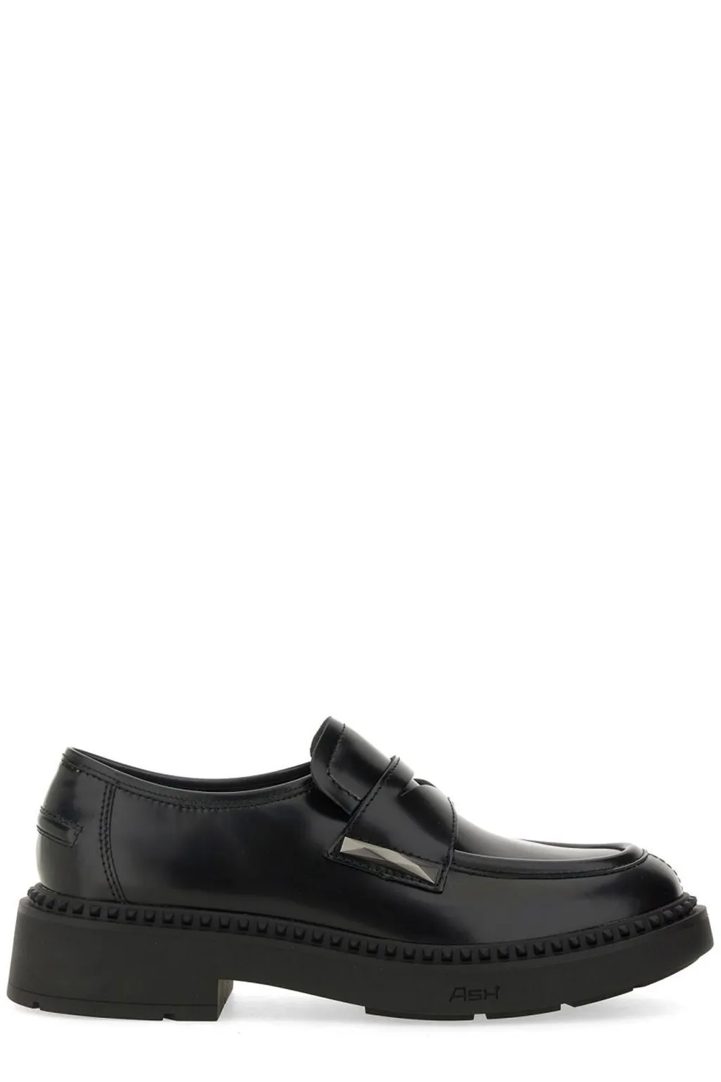 Ash Medusa Studded Platform Loafers