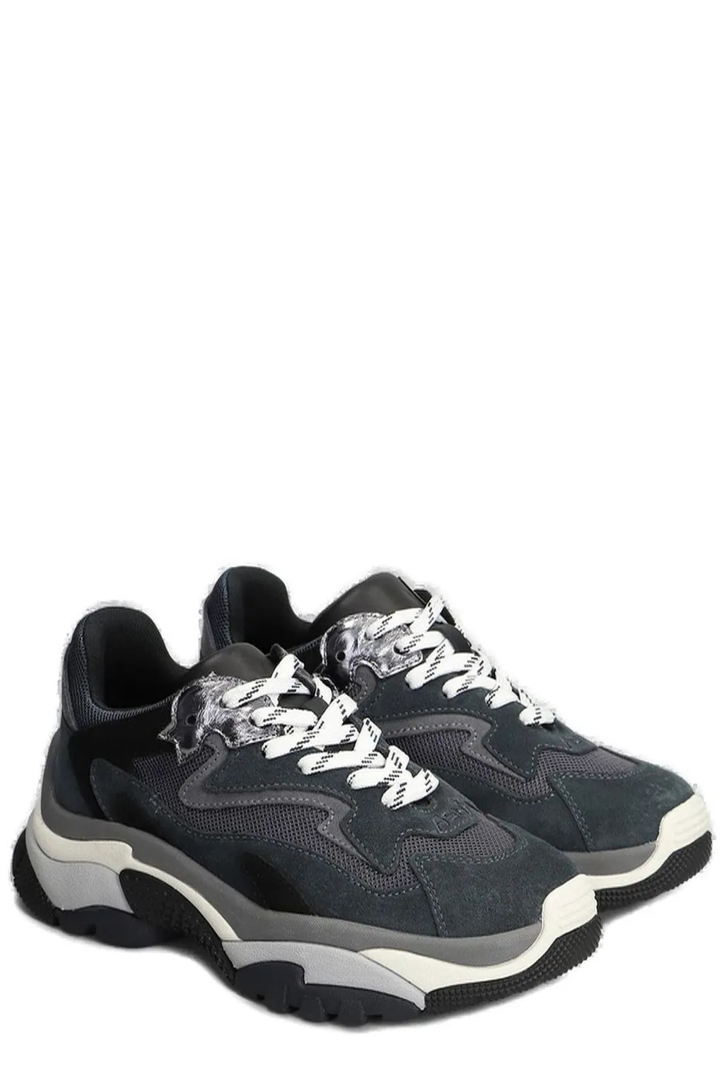 Ash Addict Panelled Lace-Up Sneakers