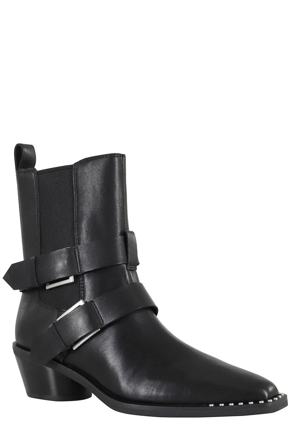 Ash Heron Belted Western Boots