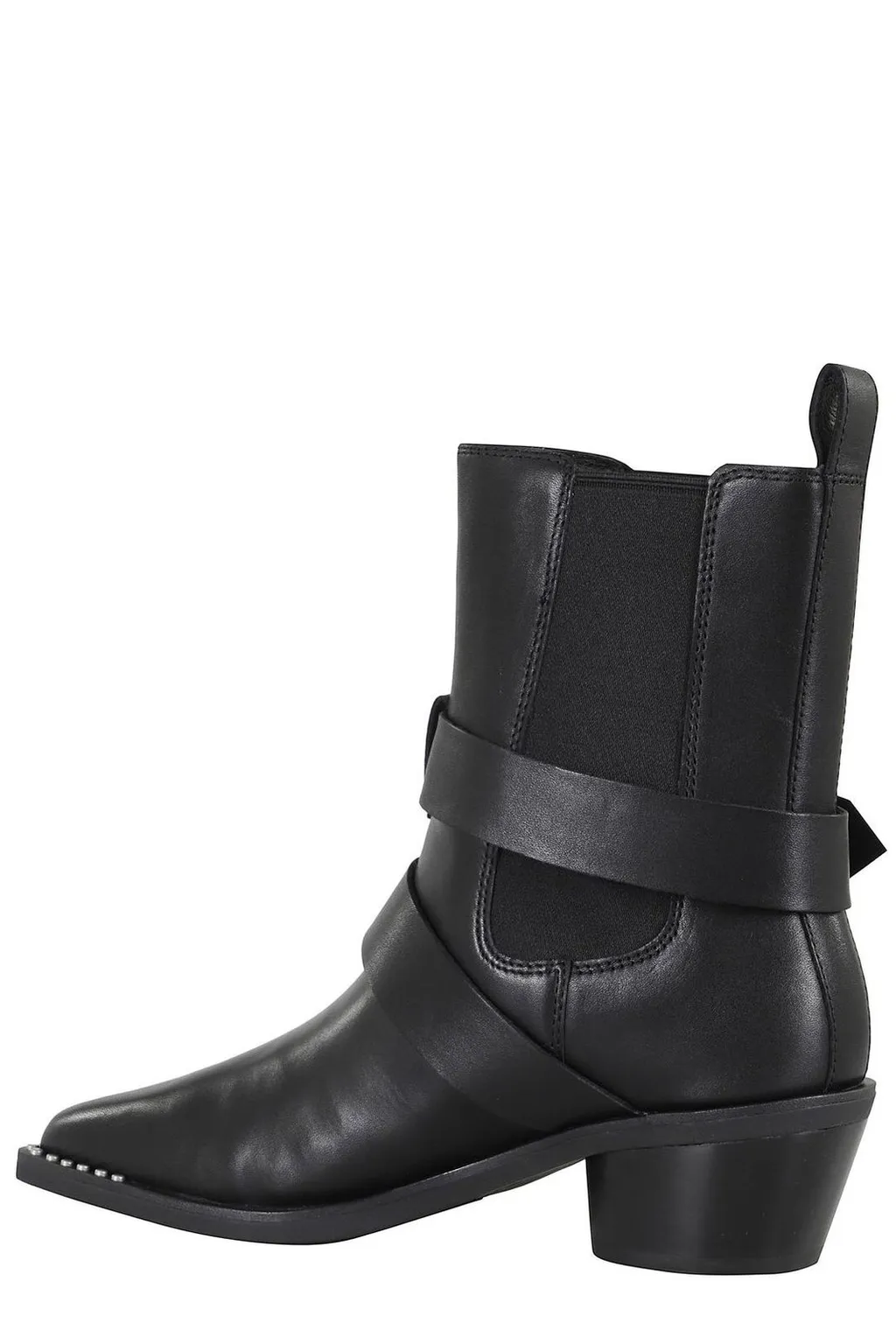 Ash Heron Belted Western Boots