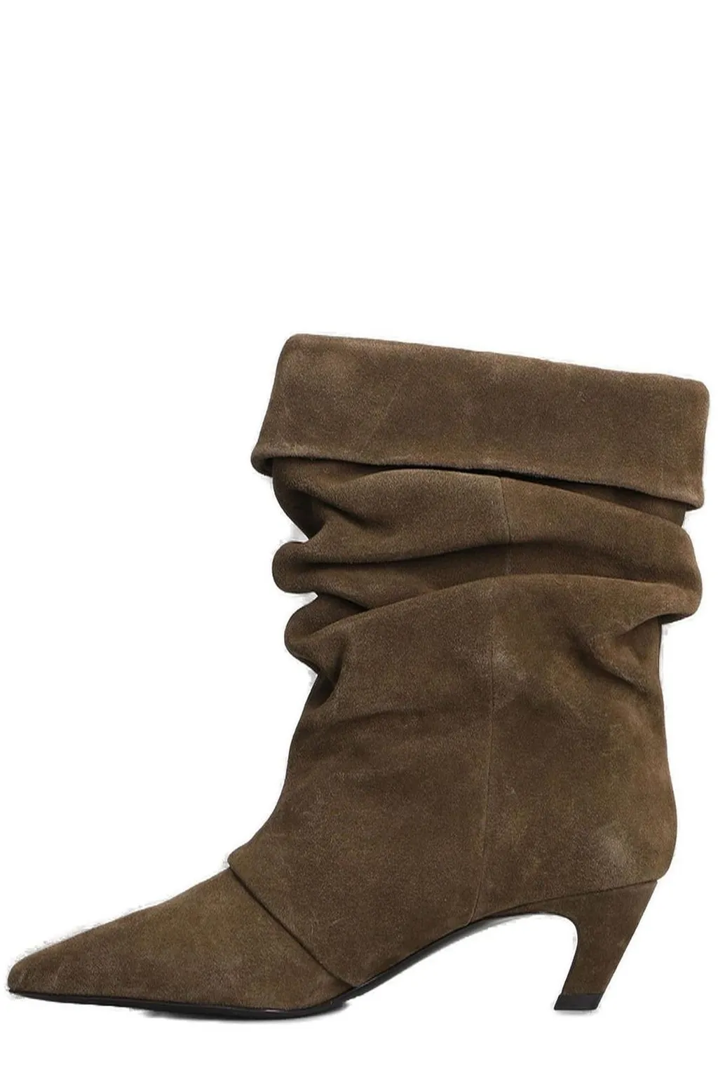 Ash Pointed-Toe Ankle Boots