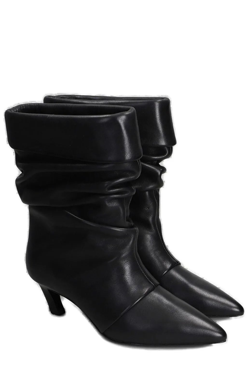 Ash Pointed-Toe Ankle Boots