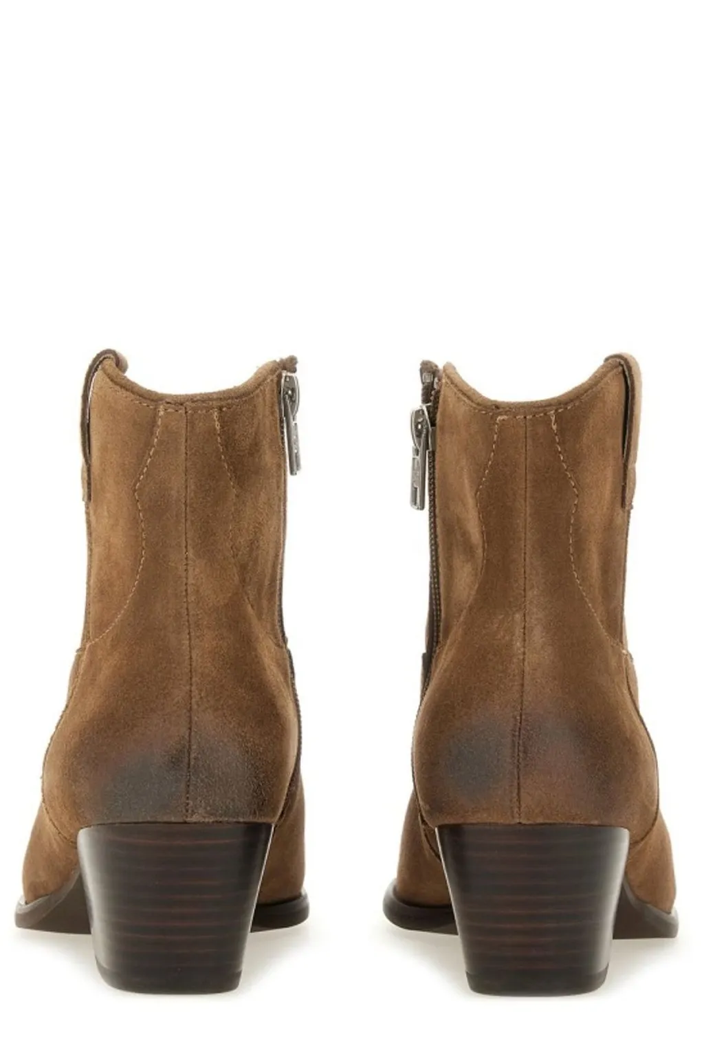 Ash Fame Pointed Toe Ankle Boots