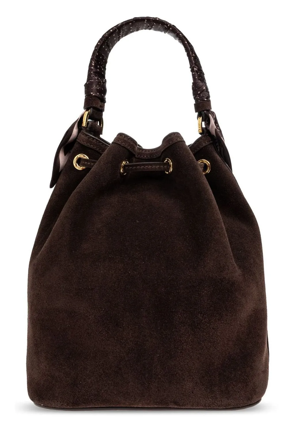 Amiri Logo Lettering Drawstring Bucket Bag