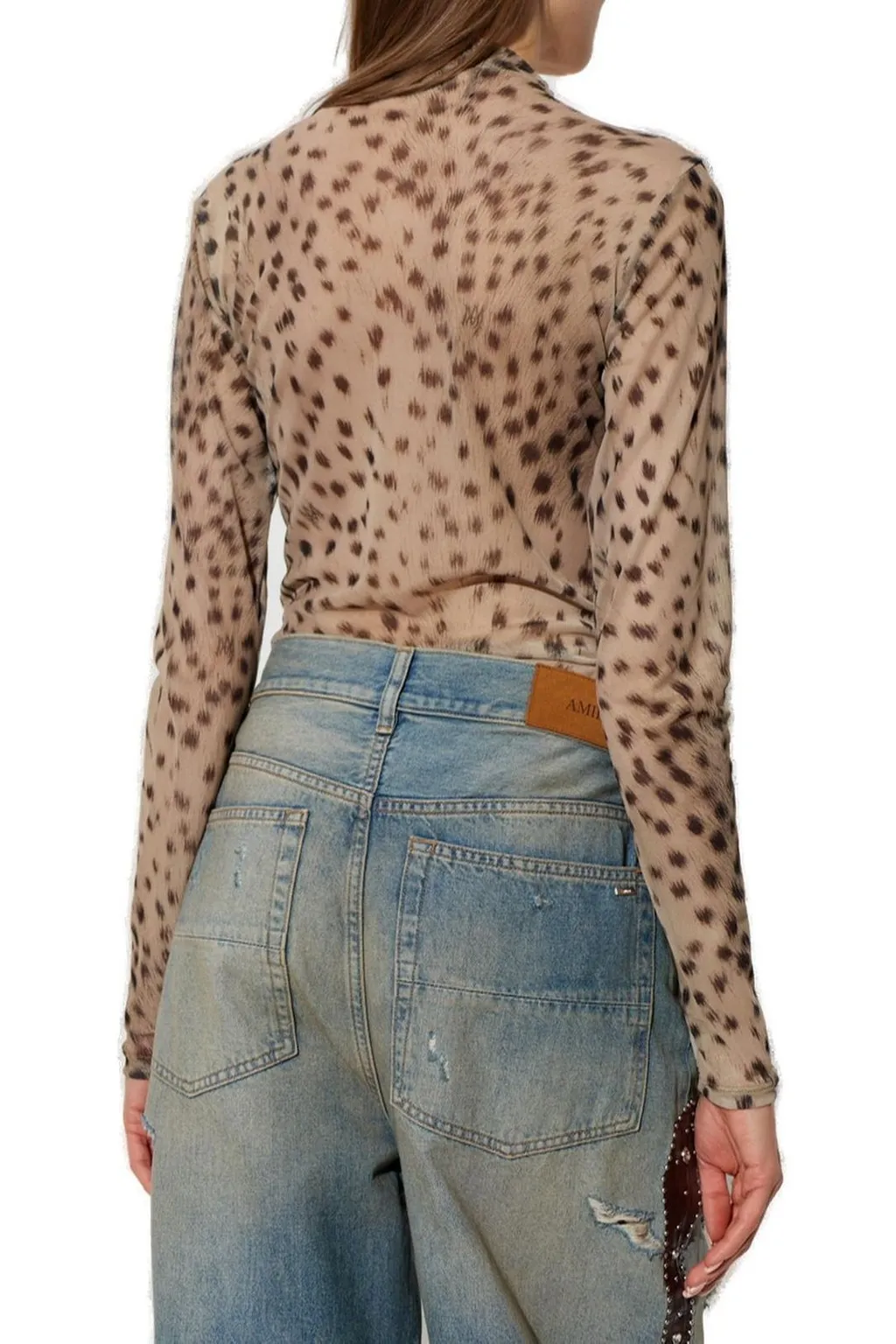 Amiri Deer Long Sleeved Top