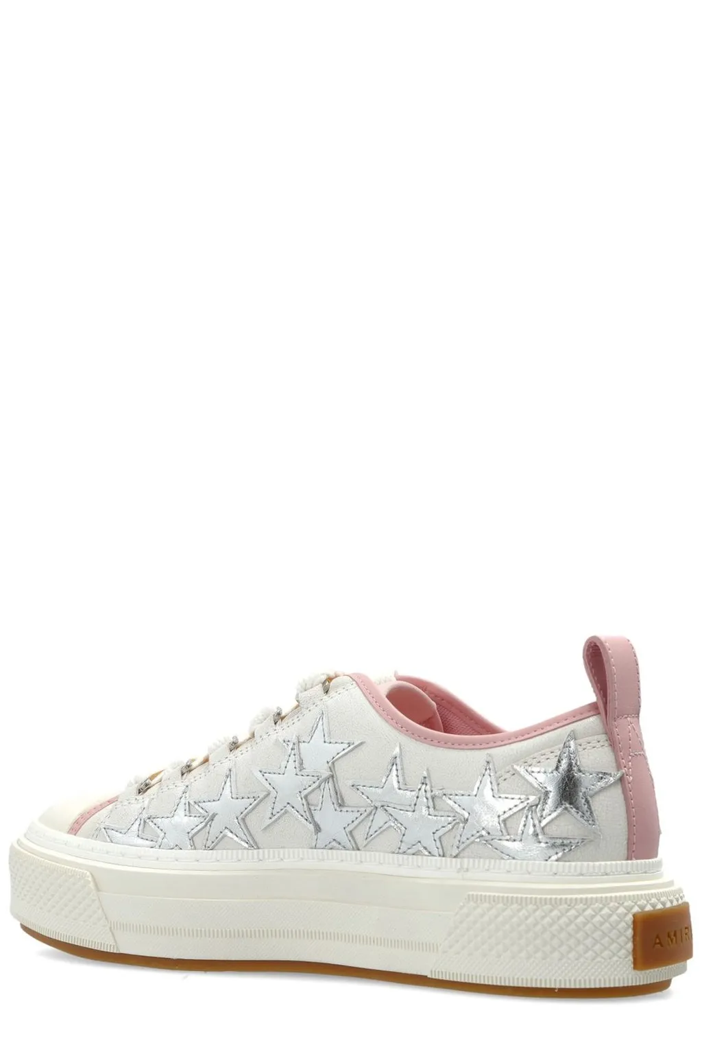 Amiri Metallic Stars Court Low Sneakers