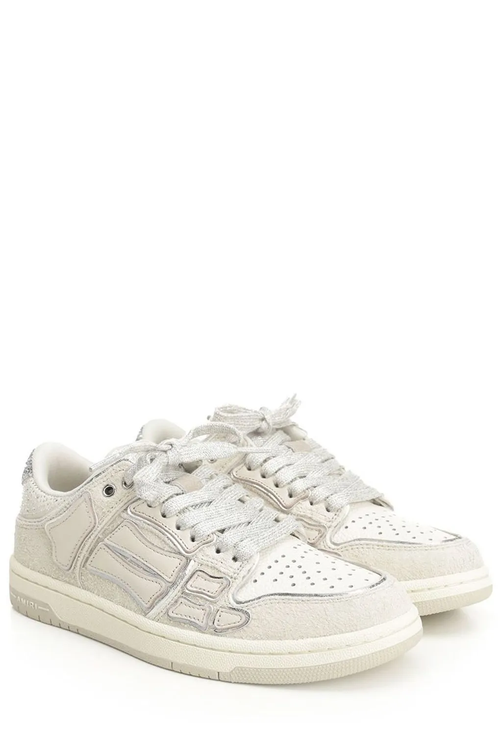 Amiri Glitter Skel Low Top Sneakers