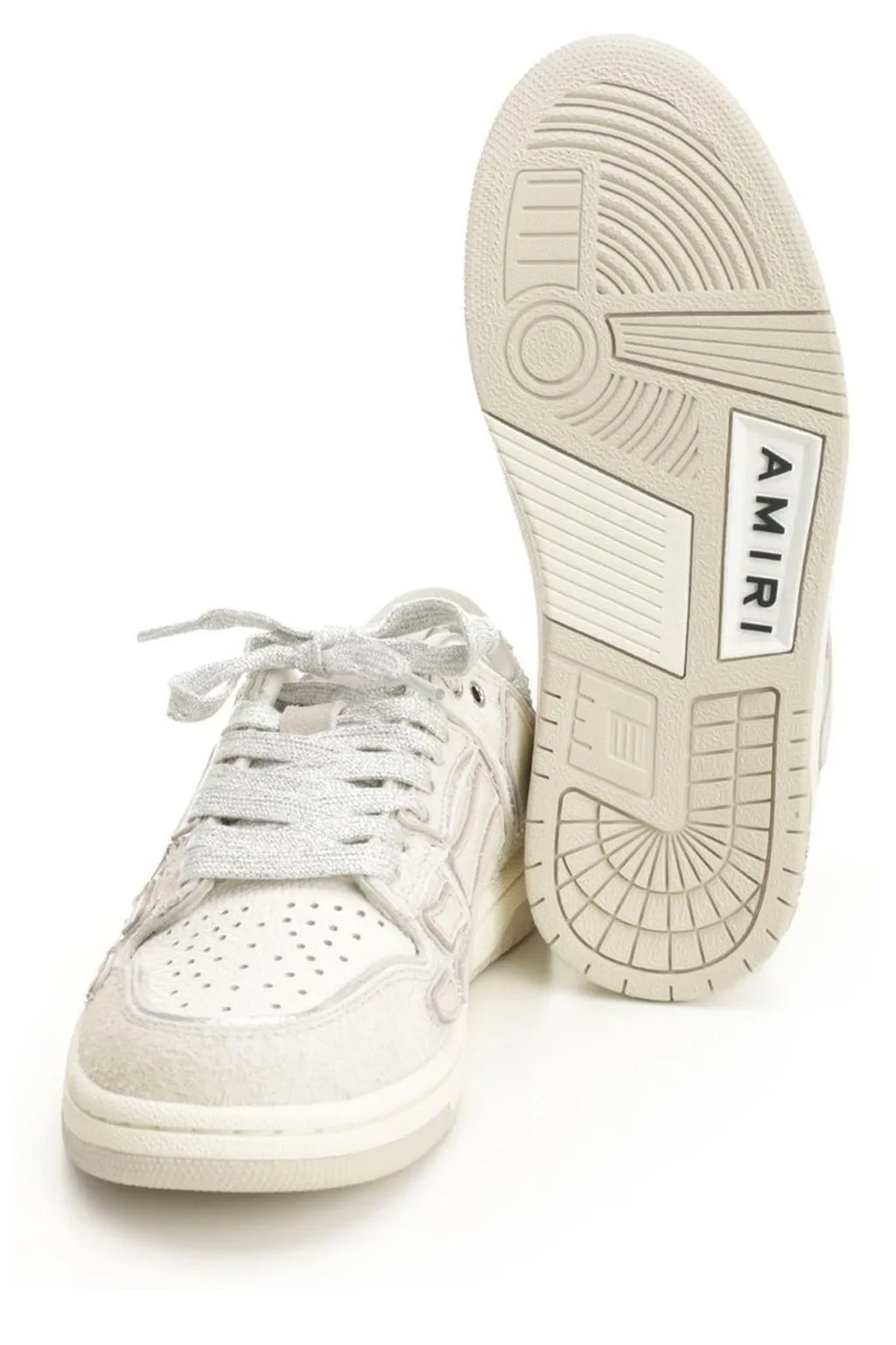 Amiri Glitter Skel Low Top Sneakers