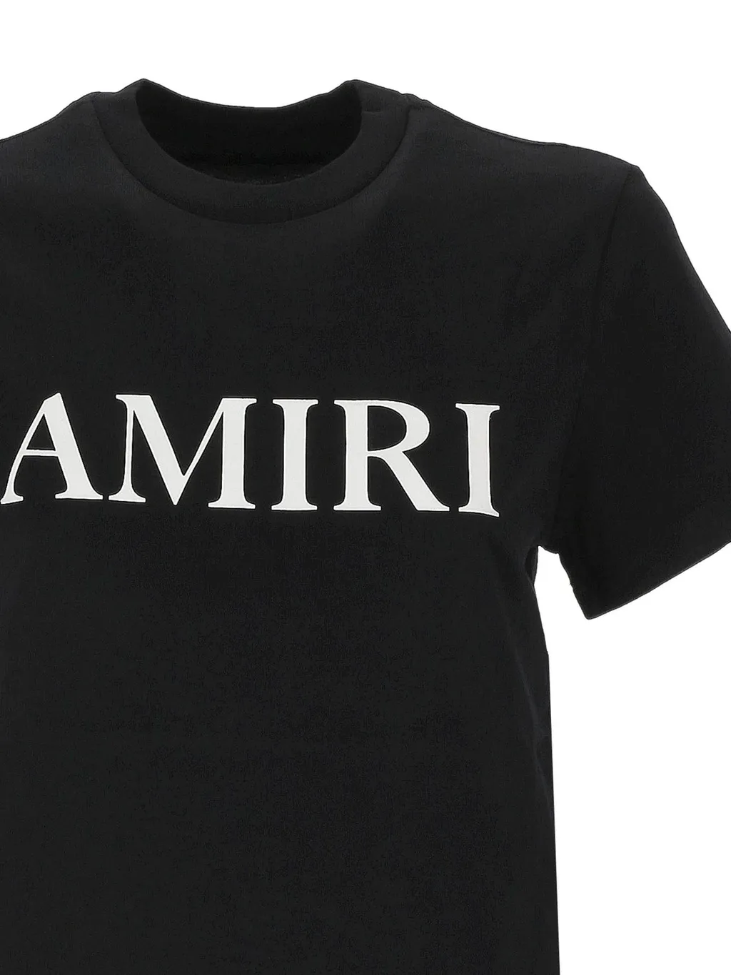 Amiri Logo Printed Crewneck T-Shirt