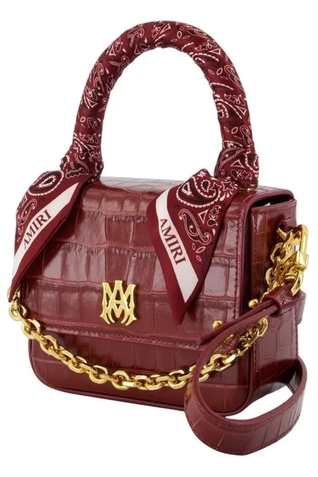 Amiri Embossed Micro Ma Bag