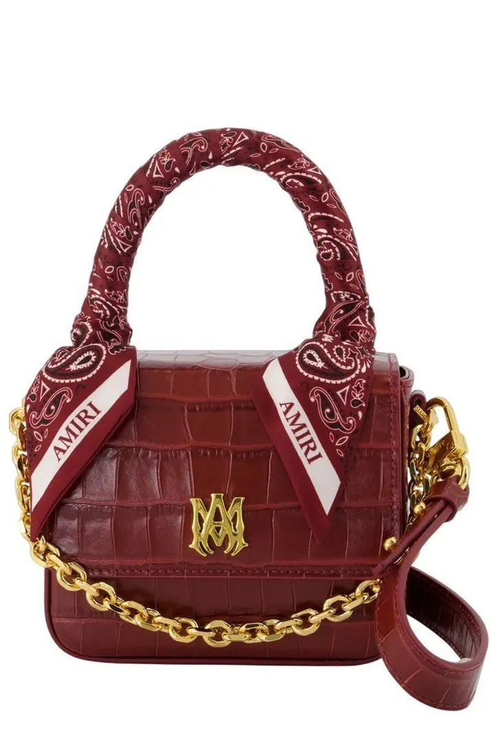 Amiri Embossed Micro Ma Bag