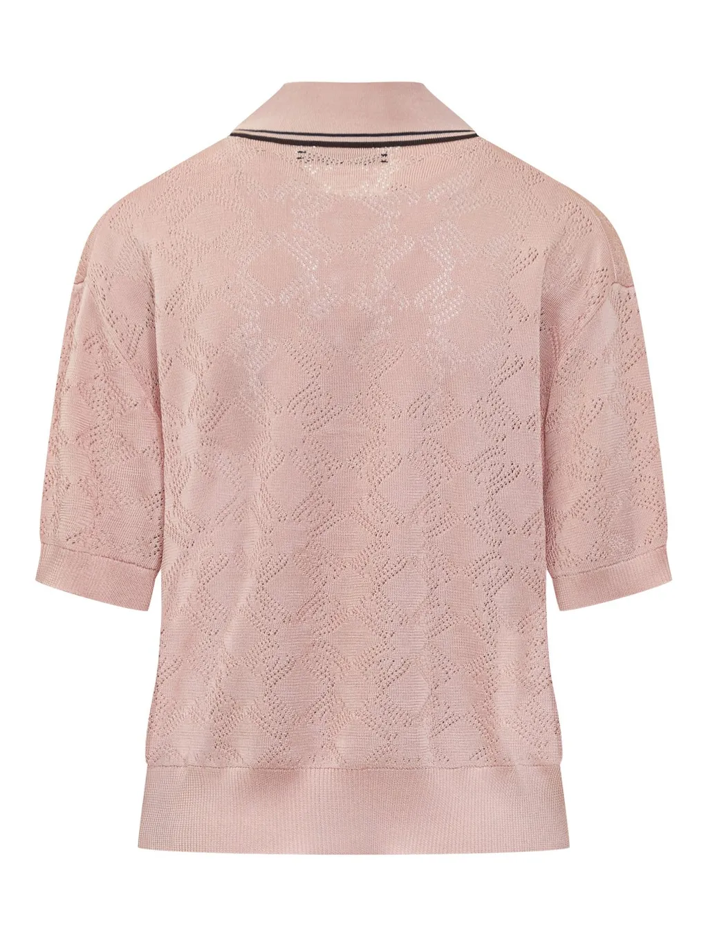 Amiri Ma Quad Short-Sleeved Knit Polo Shirt
