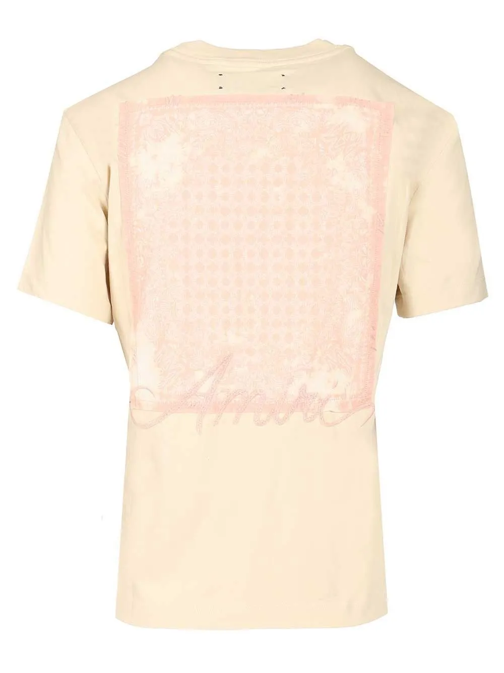 Amiri Bleach Bandana Patch T-Shirt