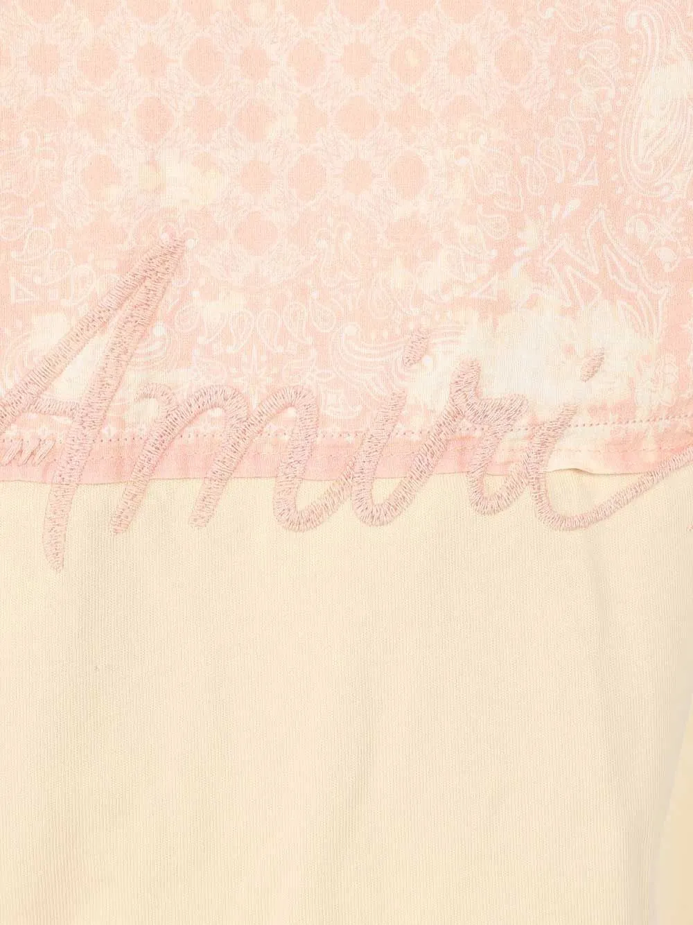Amiri Bleach Bandana Patch T-Shirt