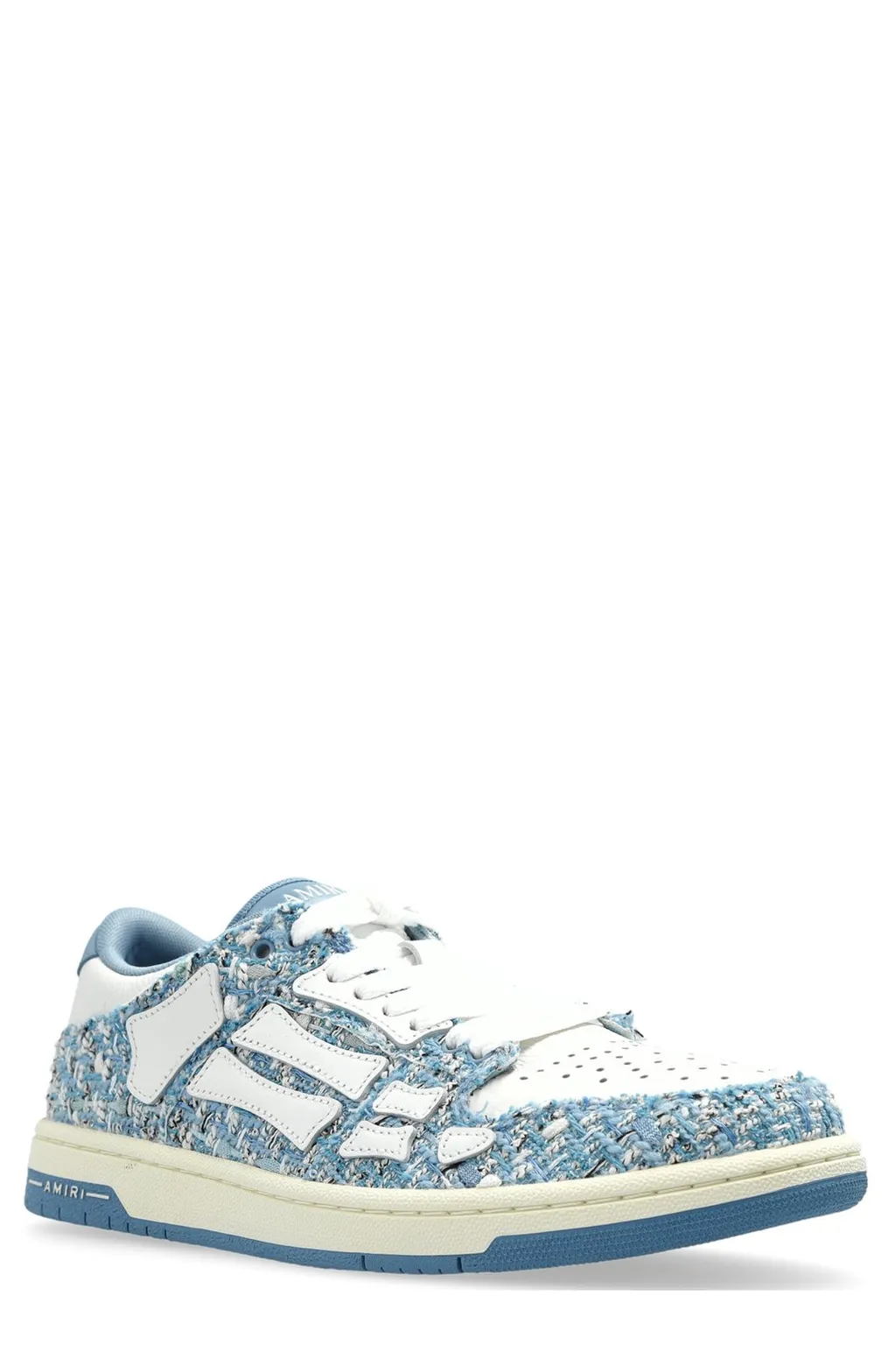 Amiri Boucle Skel Top Sneakers