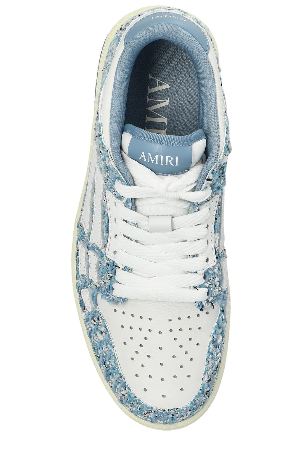 Amiri Boucle Skel Top Sneakers