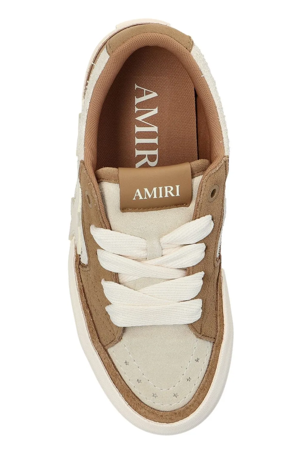 Amiri Sunset Skate Round Toe Lace-Up Sneakers