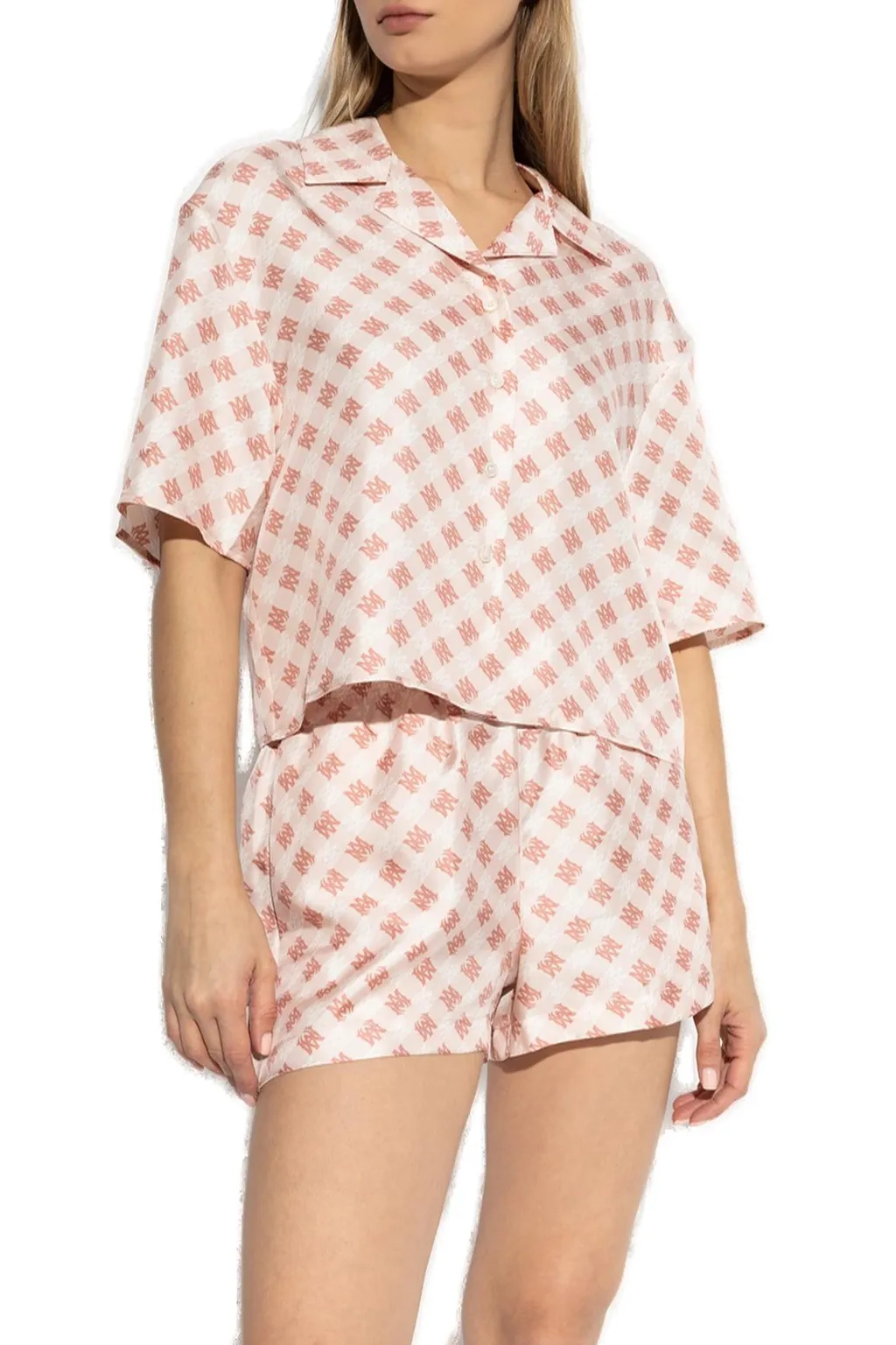 Amiri Allover Ma Printed Short-Sleeved Shirt