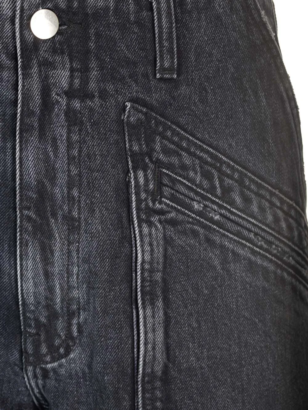 Amiri Wide-Leg Cargo Loose Jeans