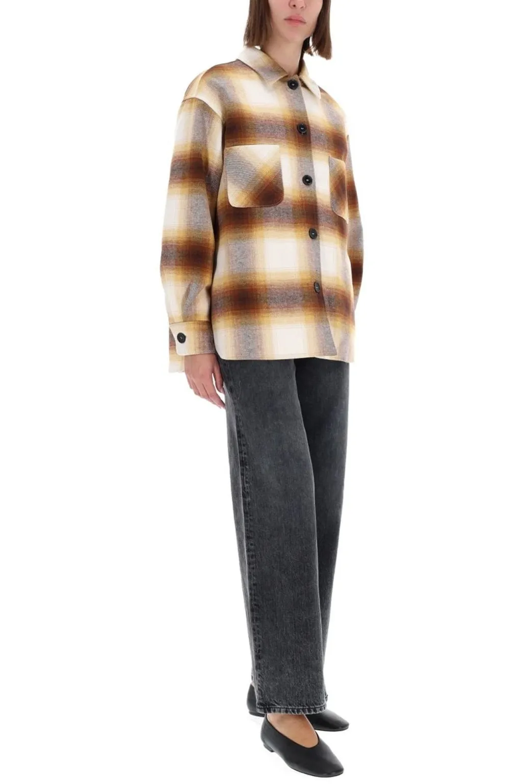 Amish Plaid Overshirt Jacket