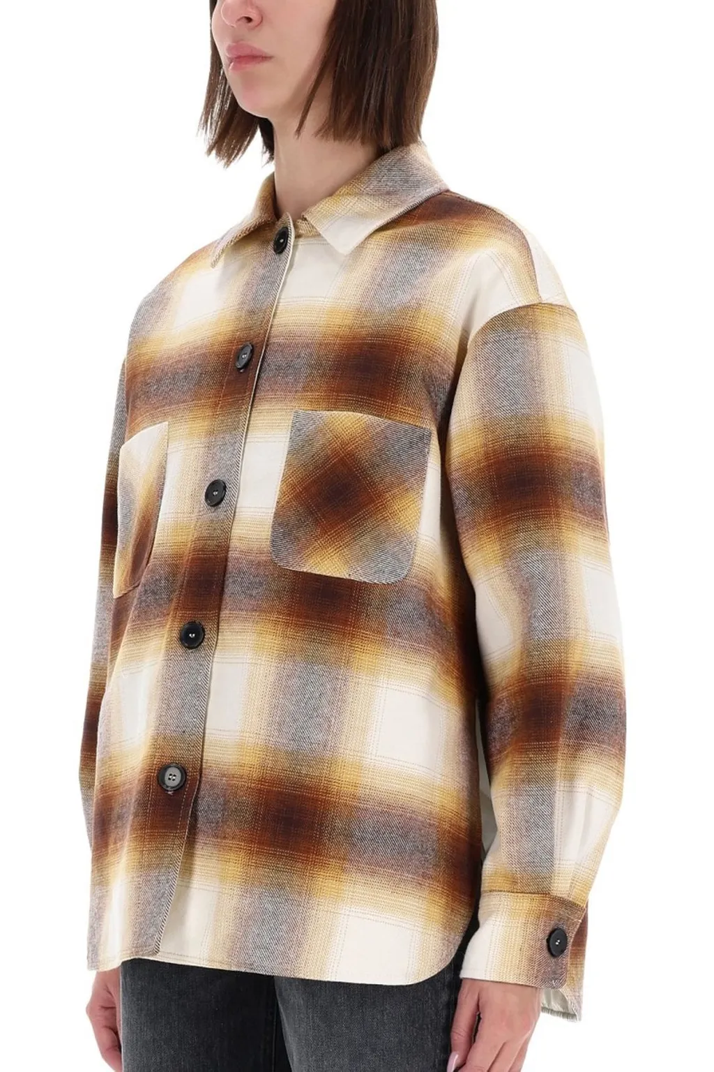 Amish Plaid Overshirt Jacket