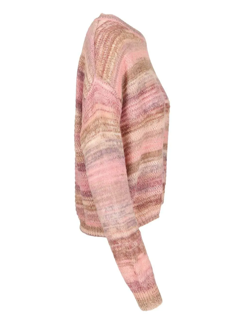 Amish Striped Crew Neck Knitwear