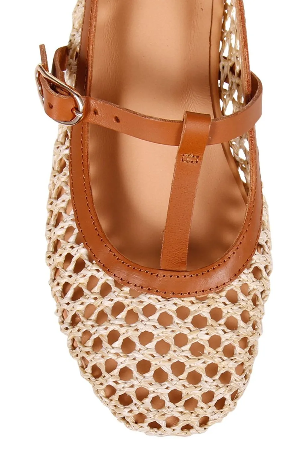 Ancient Greek Sandals Aerati Interwoven Ballerina Shoes