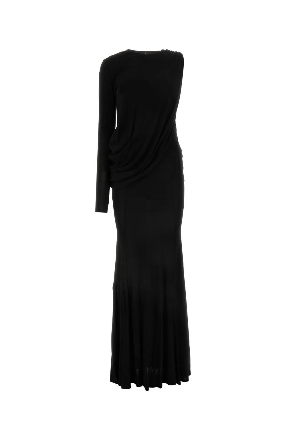 Andrea Adamo Draped Maxi Dress