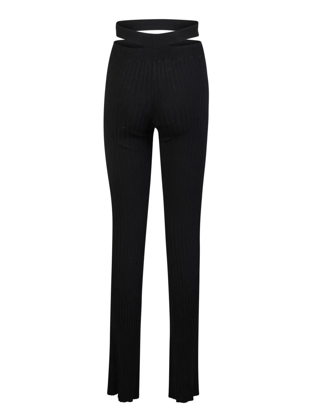 Andrea Adamo Ribbed Chic Trousers