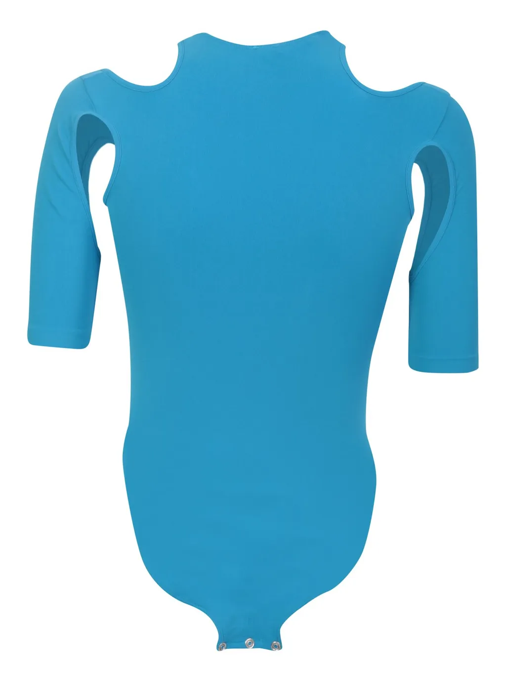 Andrea Adamo Jersey Bodysuit With Cutout Accents