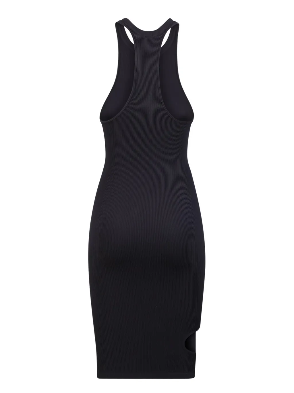 Andrea Adamo Racer Neck Midi Dress