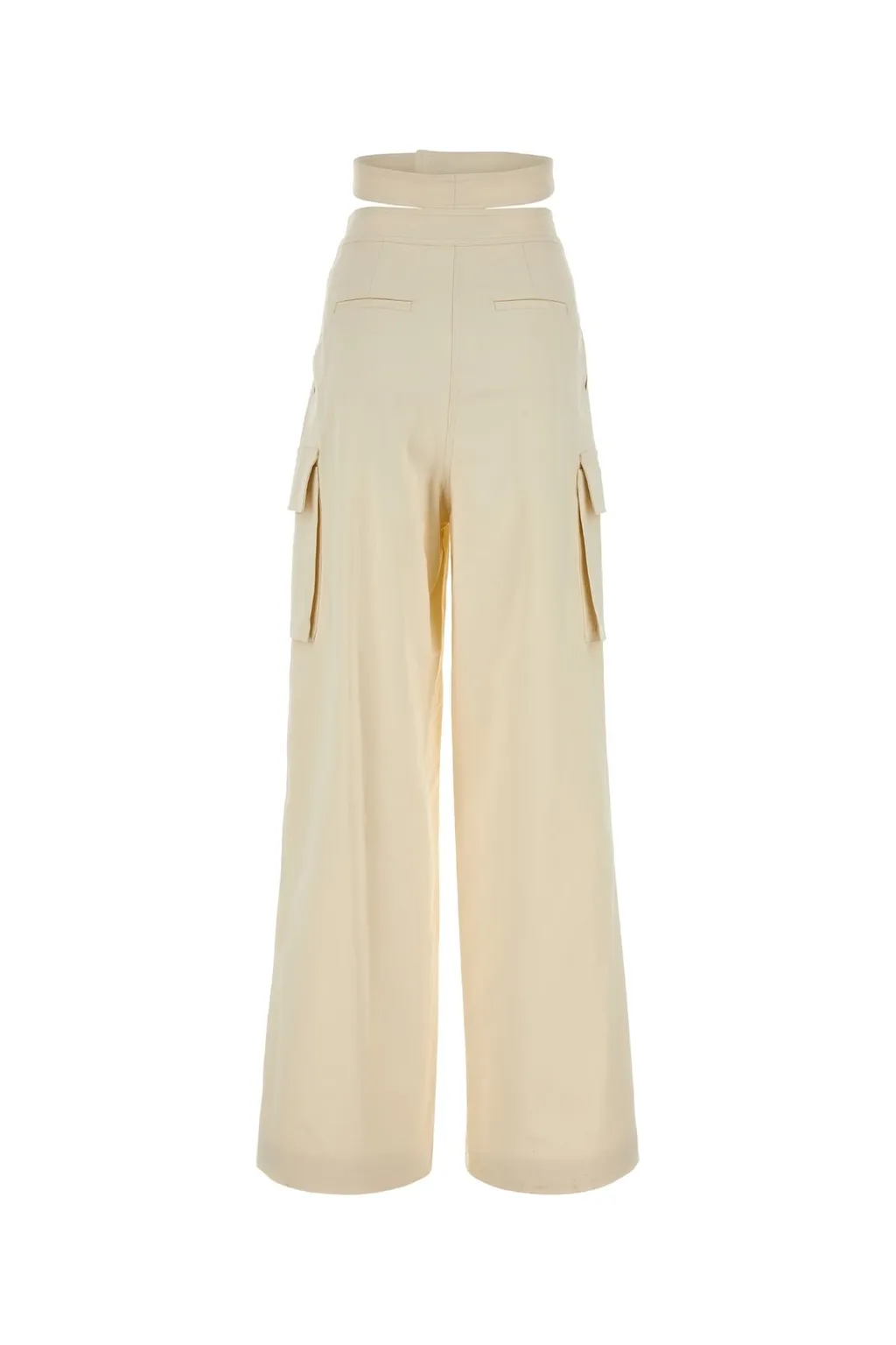 Andrea Adamo Wide Leg Cargo Pants