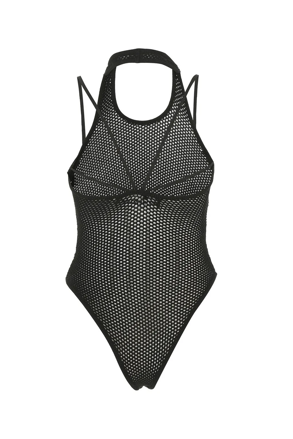 Andrea Adamo Open-Knit Scoop-Neck Tank Top