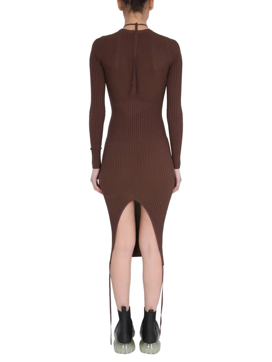 Andrea Adamo Dress With Cut Out Accent