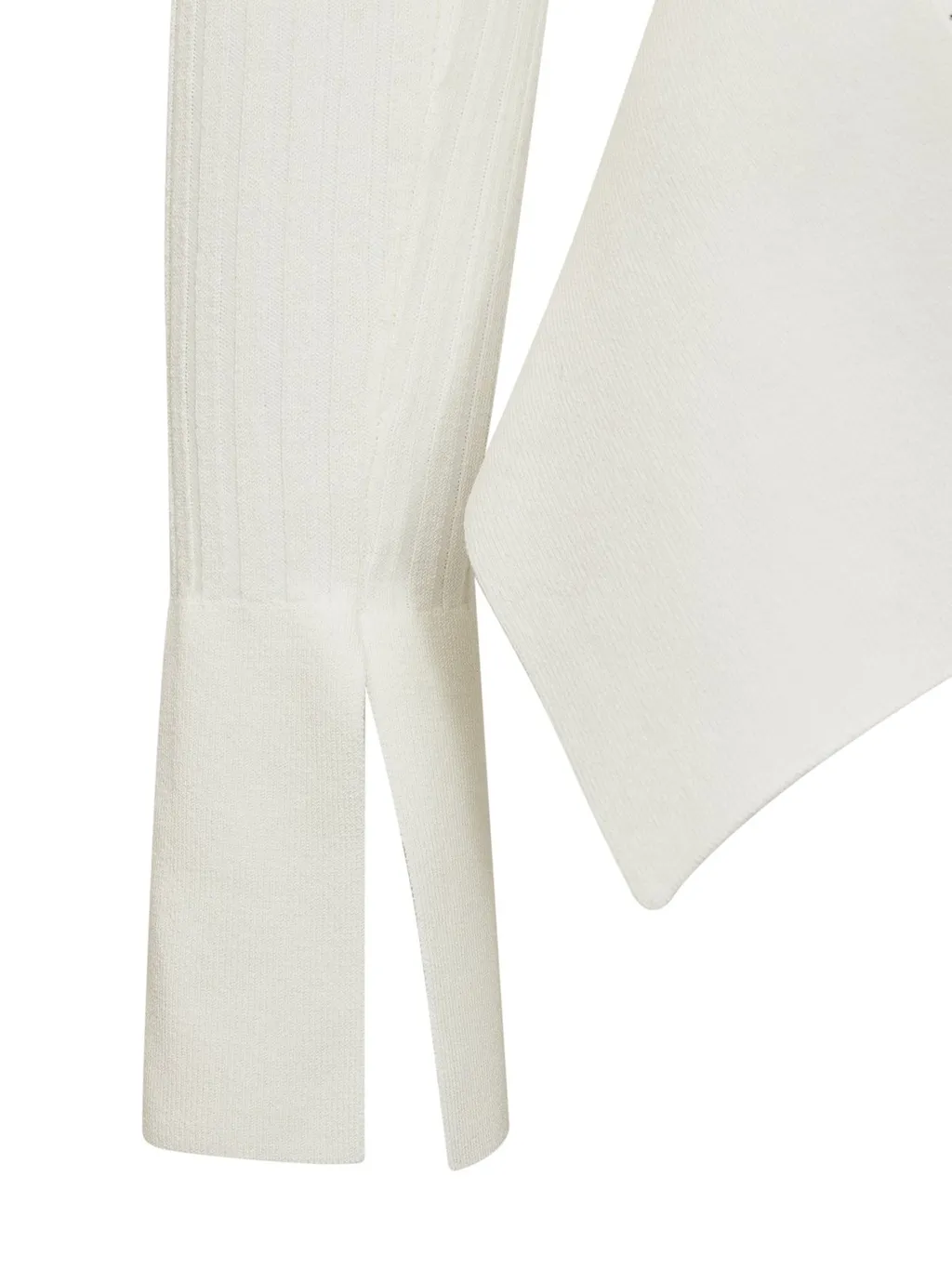 Andreadamo Cutout Long Sleeve Top