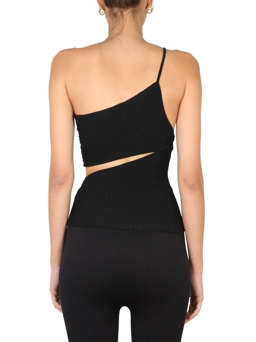 Andreadamo Single Strap One Piece Top