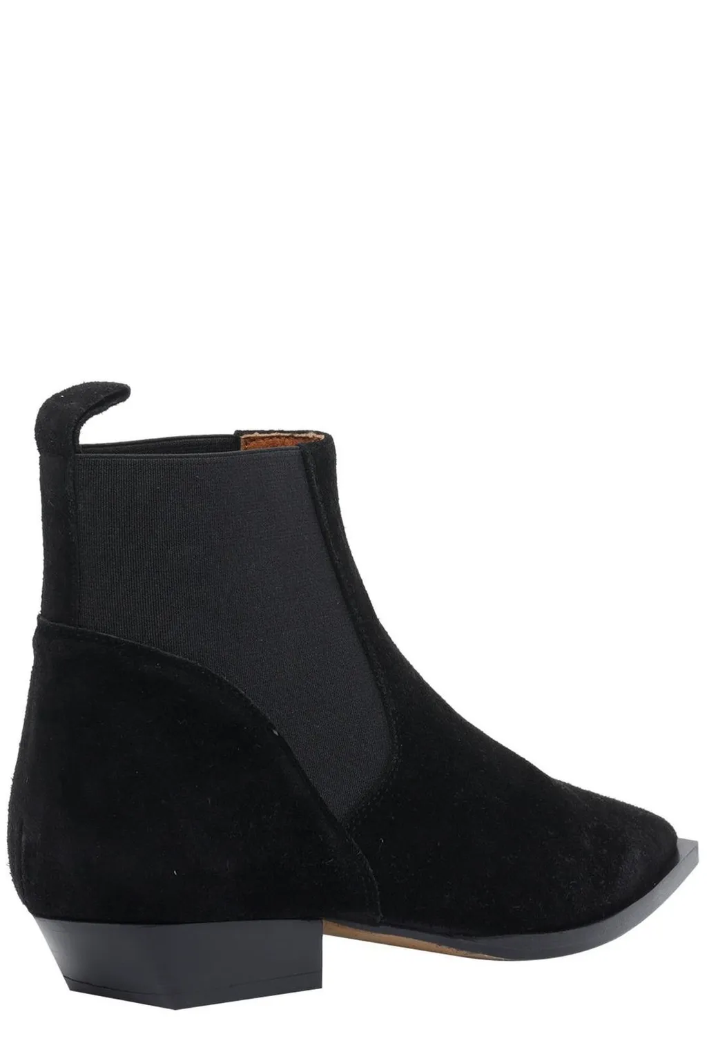 Angel Alarcon Pointed Toe Elasticized Boots