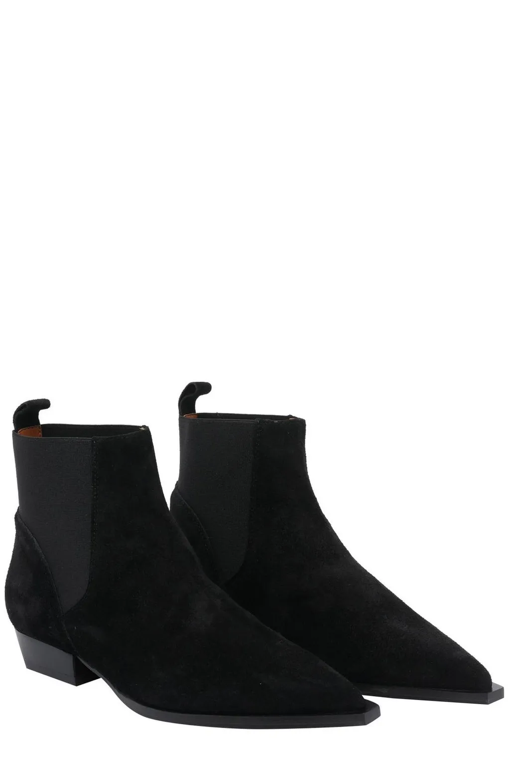 Angel Alarcon Pointed Toe Elasticized Boots