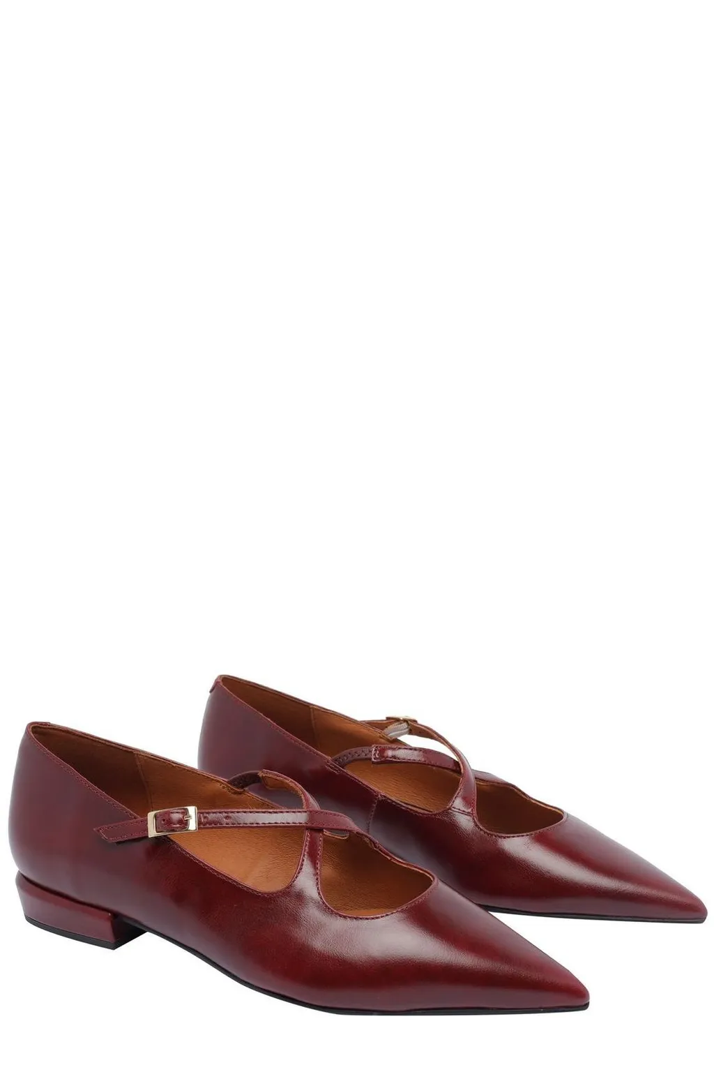 Angel Alarcon Pointed Toe Flat Shoes