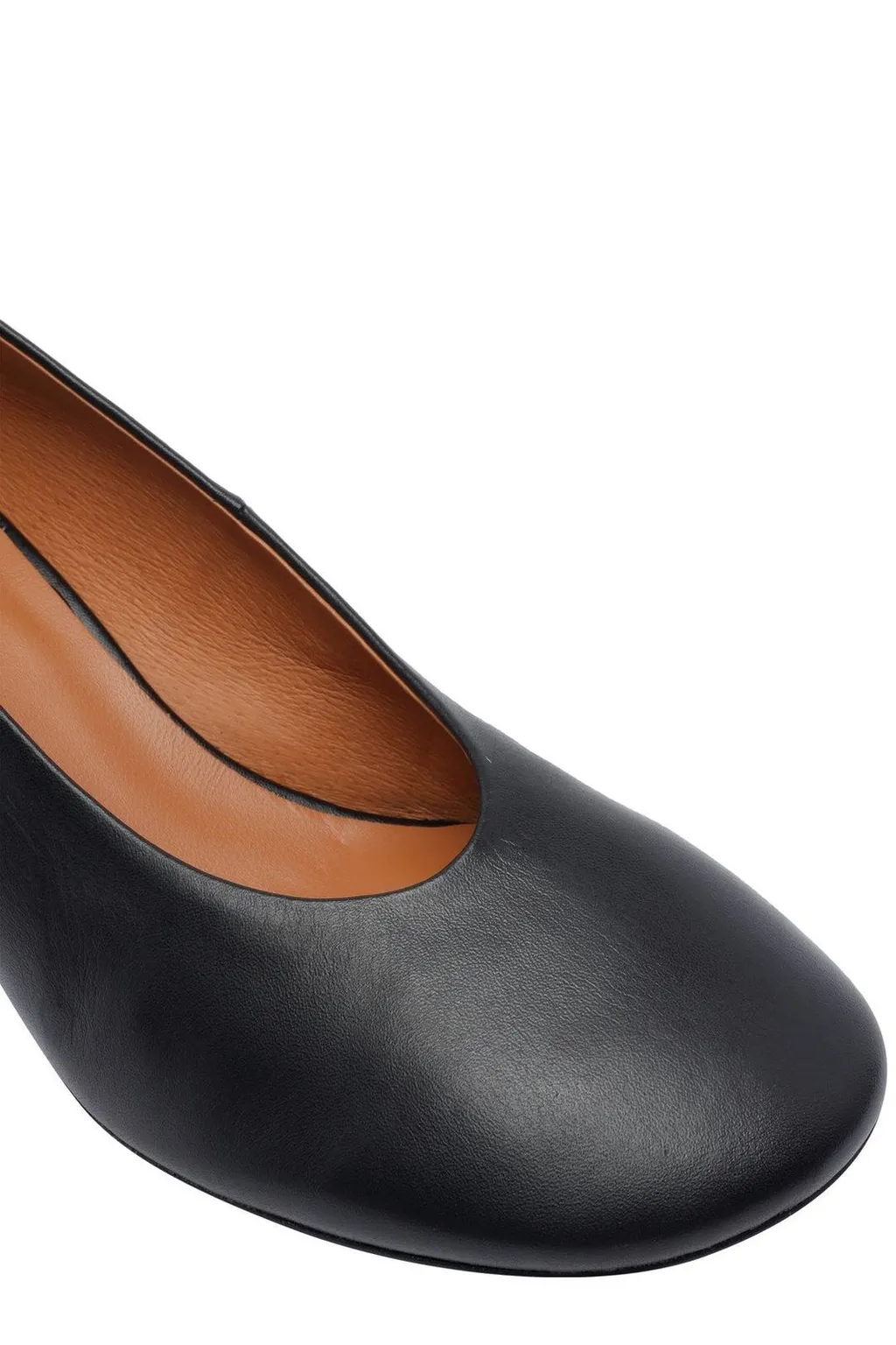 Angel Alarcon Round Toe Slip-On Pumps