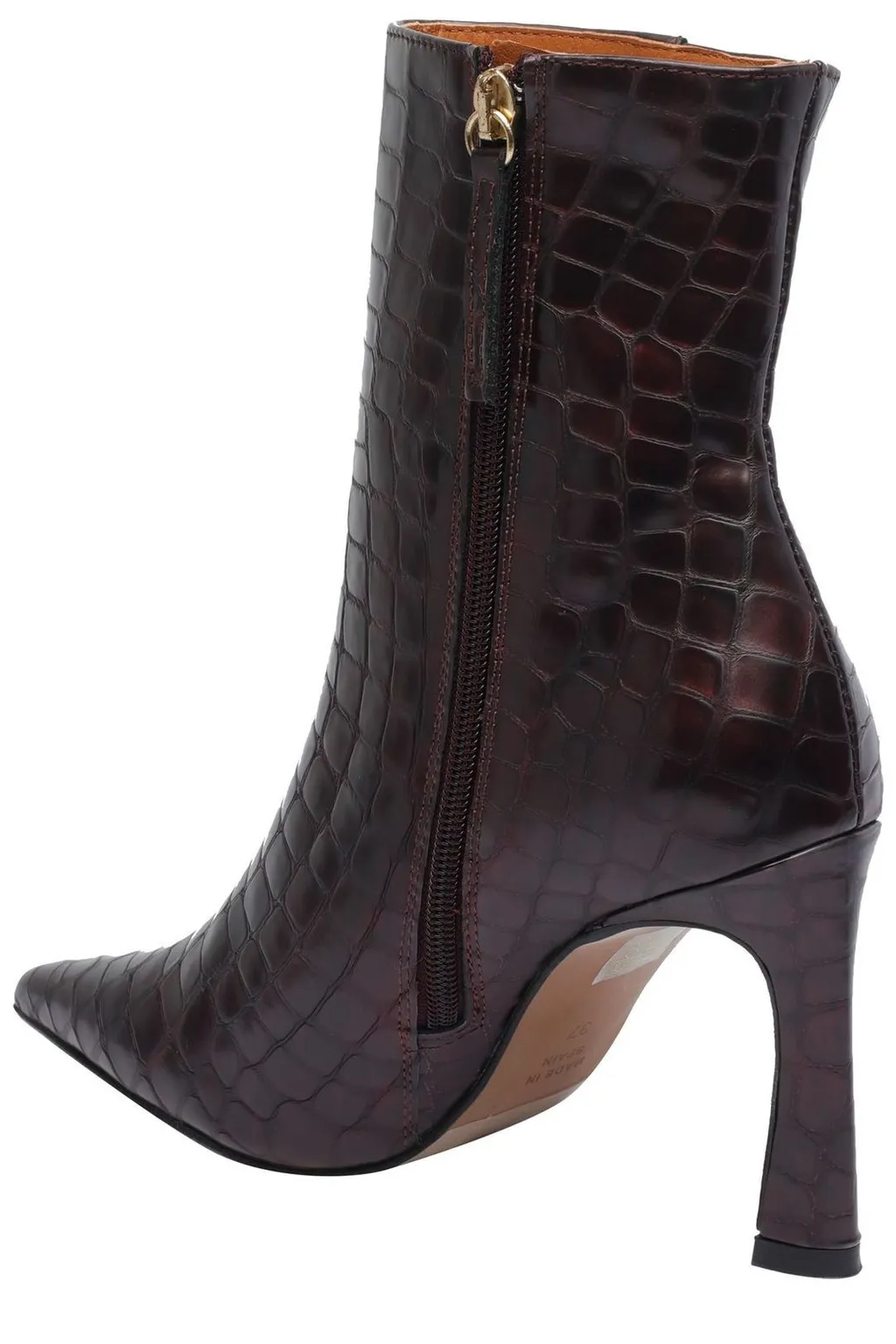 Angel Alarcon Snake Pattern Pump Boots
