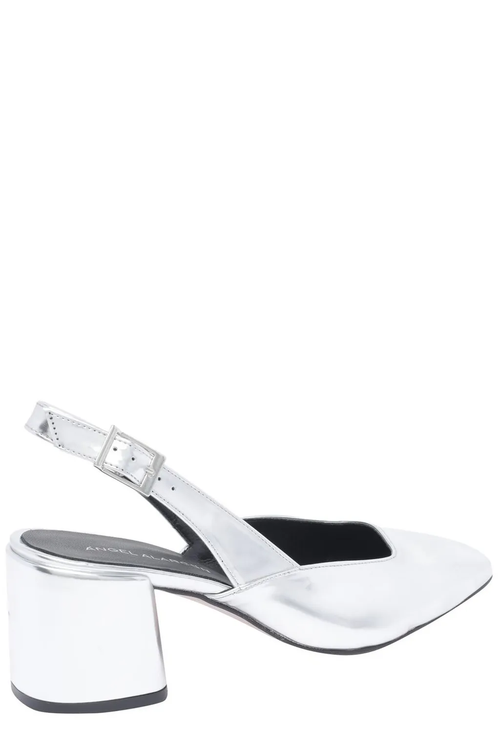Angel Alarcon Slingback Block Heel Pumps