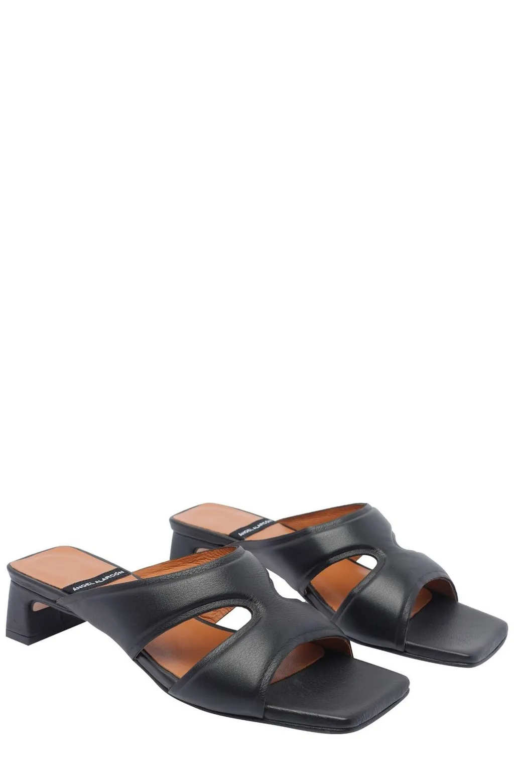 Angel Alarcon Cutout Slide Sandals